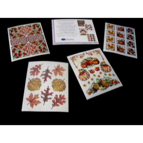 CREATIVE MEMORIES STICKER PACKS, Chitchat, Festivities, Harvest Orchard Laser - Picture 5 of 9